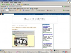 Mammut-Zeitung